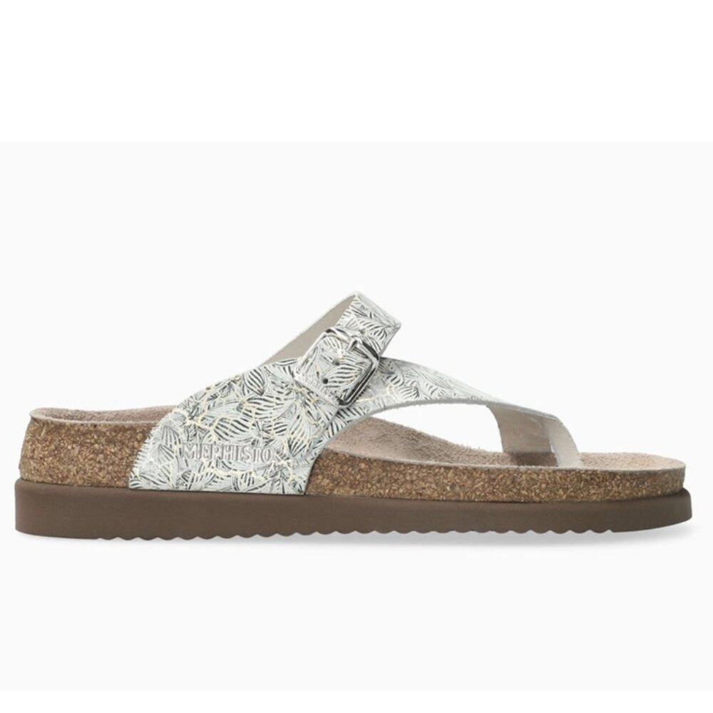 Mephisto Women's Helen Plus Thong Grain Leather Sandals